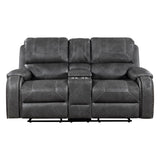 Newnan - Double Glider Reclining Loveseat