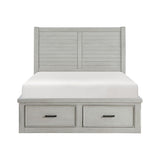 Willowbrook - Platform Bed With Storage Footboard And Side Rails