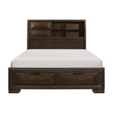 Chesky - Platform Bed With Storage Footboard