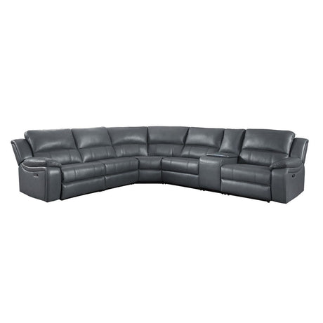 Falun - 6 Piece Modular Power Reclining Sectional