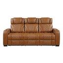 Apex - Power Double Reclining Sofa With Center Drop-Down Cup Holders, Power Headrests, Storage Arms With Cup Holders, Reading Lights, Wireless Charger, Air Massage And Heat, LED Lighting And Charging Ports