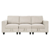 Walterboro - Sofa With Storage, Storage Pouches And Charging Ports