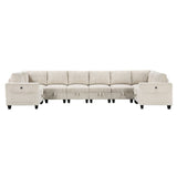 Walterboro - Sectional With Storage, Storage Pouches And Charging Ports