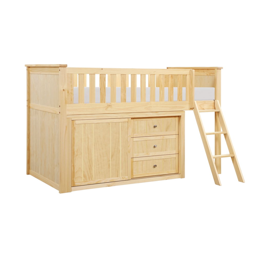 Bartly - Low Loft Bunk Bed