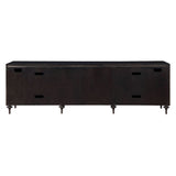 Diya - Console Cabinet - Forged Bronze & Espresso