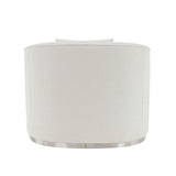 Odette - Chair With Pillow - Beige Chenille