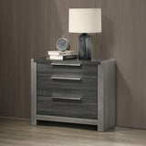Jehoram - 3 Drawer Nightstand For Bedroom