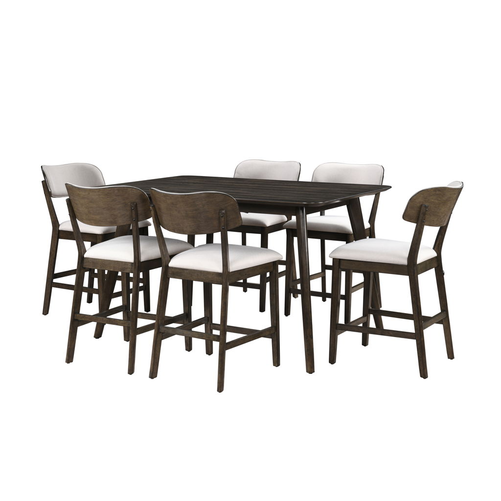 Rex - 60" Counter Height Table Set