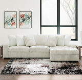 LUXEMBURG Alloy 141" x 67" Modular Sectional with Chaise