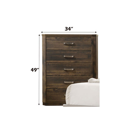 Elettra - Chest - Rustic Walnut
