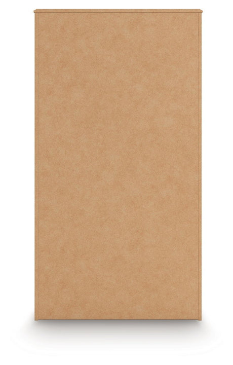 Aleaport - Five Drawer Chest - Warm Brown
