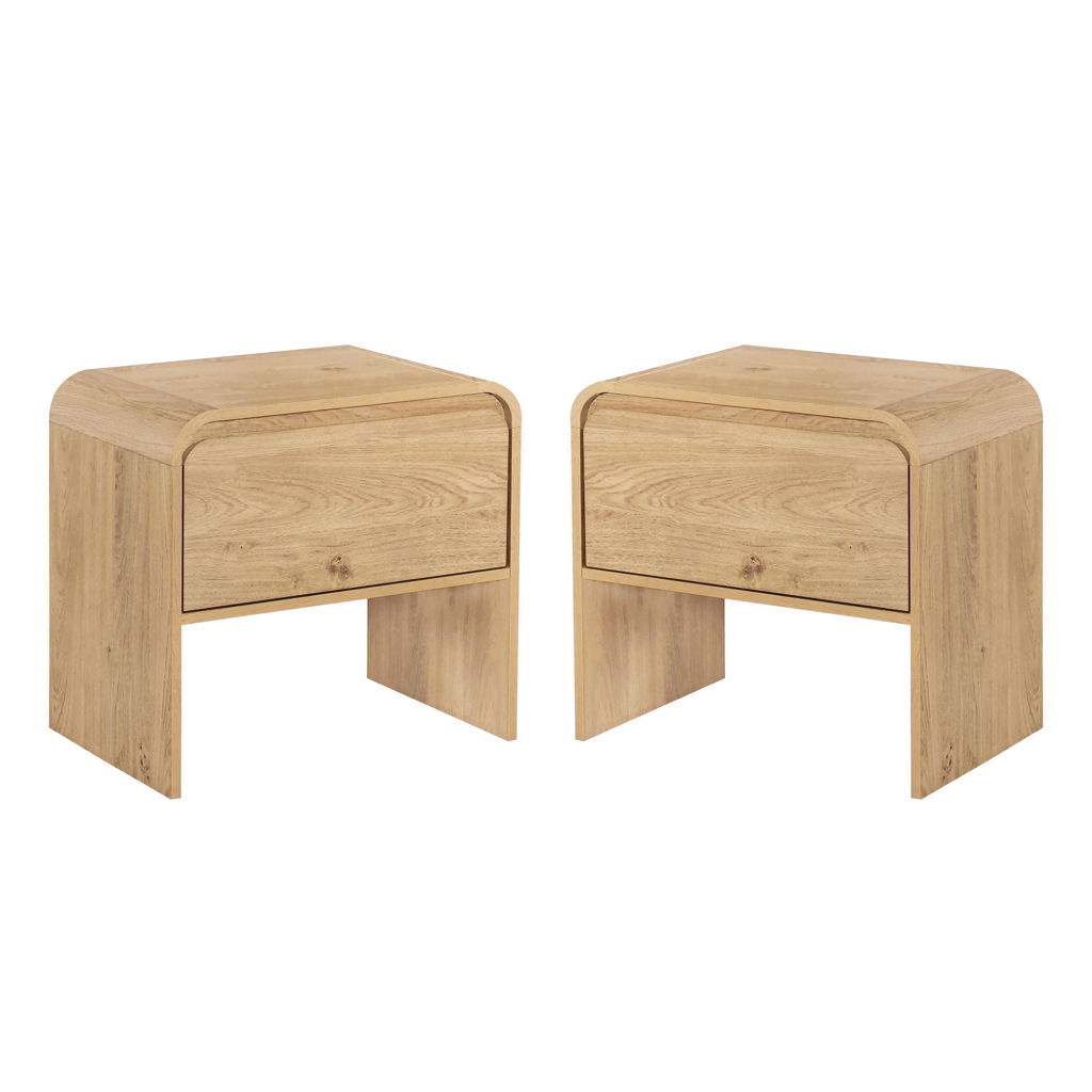 Mara - One Drawer End Table / Bedside Table