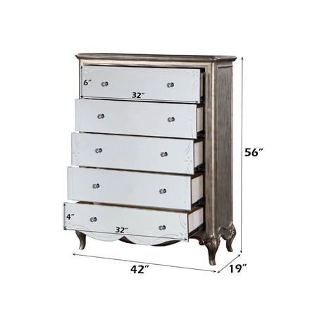 Esteban - Chest - Antique Champagne
