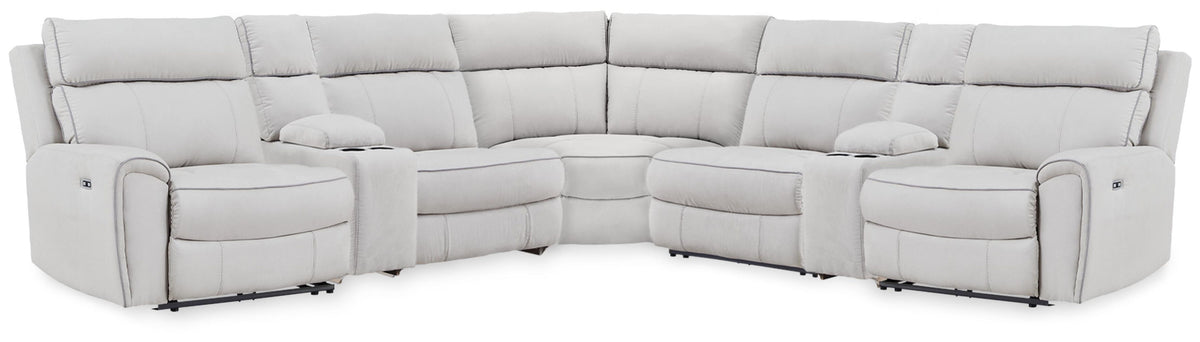 Social Pointe - Reclining Sectional