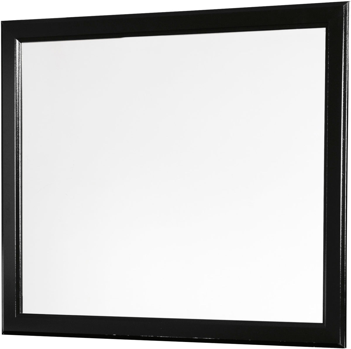 KARIZMA Black 63" Wide Dresser & Mirror with Jewelry Drawers