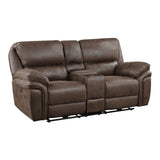 Proctor - Double Reclining Loveseat With Center Console