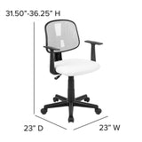 OF-1 White Desk Chair