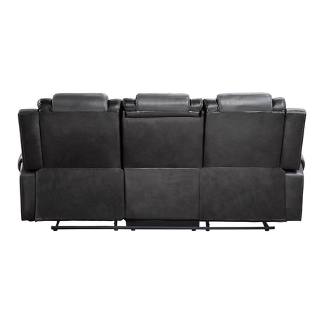 Briscoe - Double Reclining Sofa With Center Drop-Down Cup Holders
