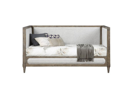 Artesia - Twin Daybed - Tan Fabric & Salvaged Natural