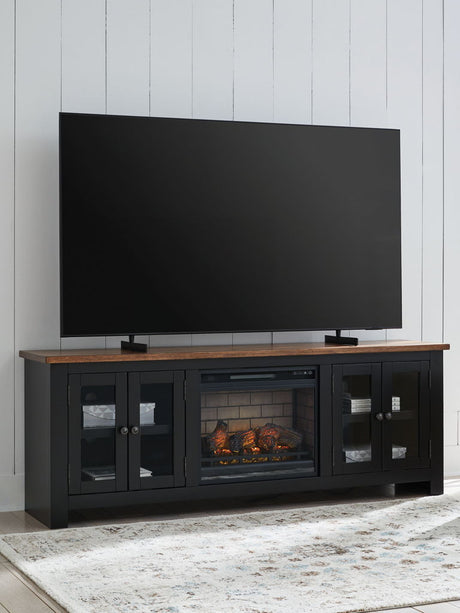 Wildenauer - 76" TV Stand With Electric Fireplace