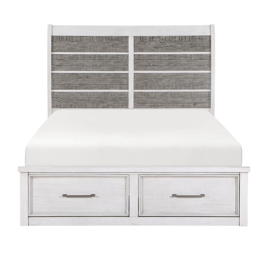Ambrose - Platform Bed With Storage Footboard