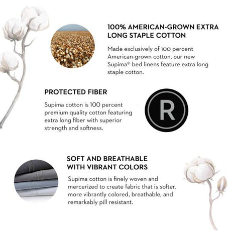Woven Supima - Cotton Sheets