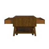 Santa Barbara - 3 Piece Occasional Table Set (Coffee Table & Two End Tables) - Walnut