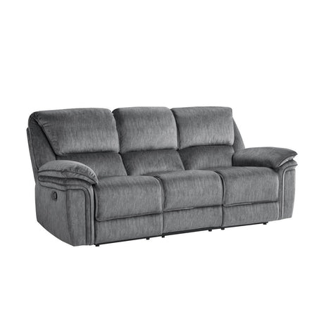 Muirfield - Double Reclining Sofa - Gray