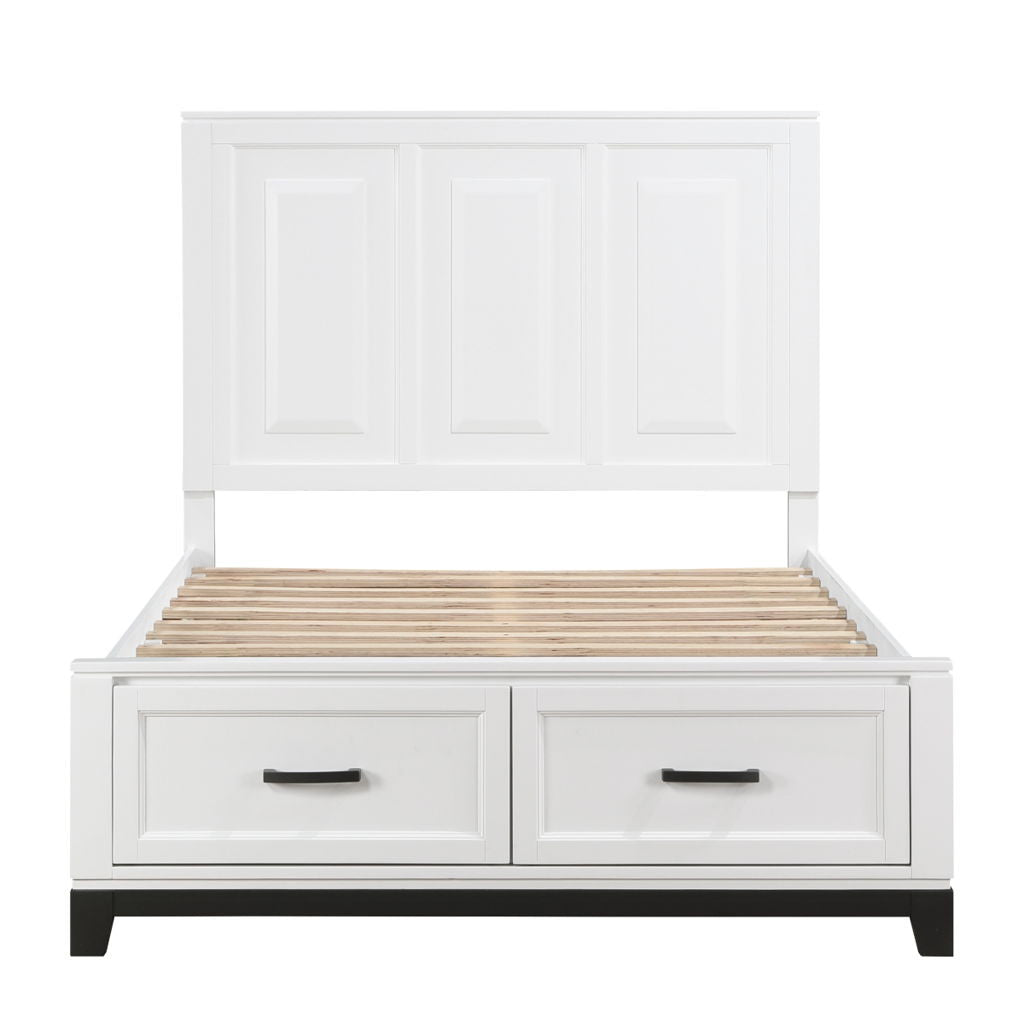 Garretson - Platform Bed With Footboard Storage