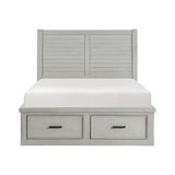 Willowbrook - Platform Bed With Storage Footboard And Side Rails