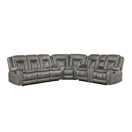Morello - 3 Piece Manual Sofa/Loveseat/Wedge