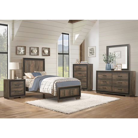 Ellendale - Chest - Brown / Gray
