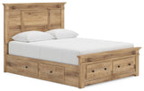 Makidern - Panel Storage Bed
