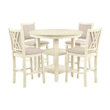 Amy - 5 Piece Counter Dining Set
