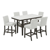 Carissa - Rectangle Counter Dining Set