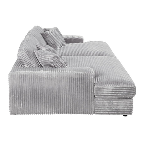 Hilde - Sectional Sofa With 4 Pillows