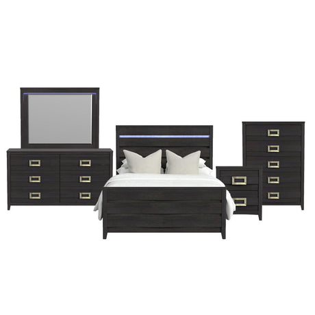 Tobias - Bedroom Set With LED