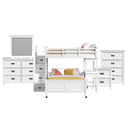 Hampton Kids - Loft With Staircase And Desk With Speaker Bedroom Set