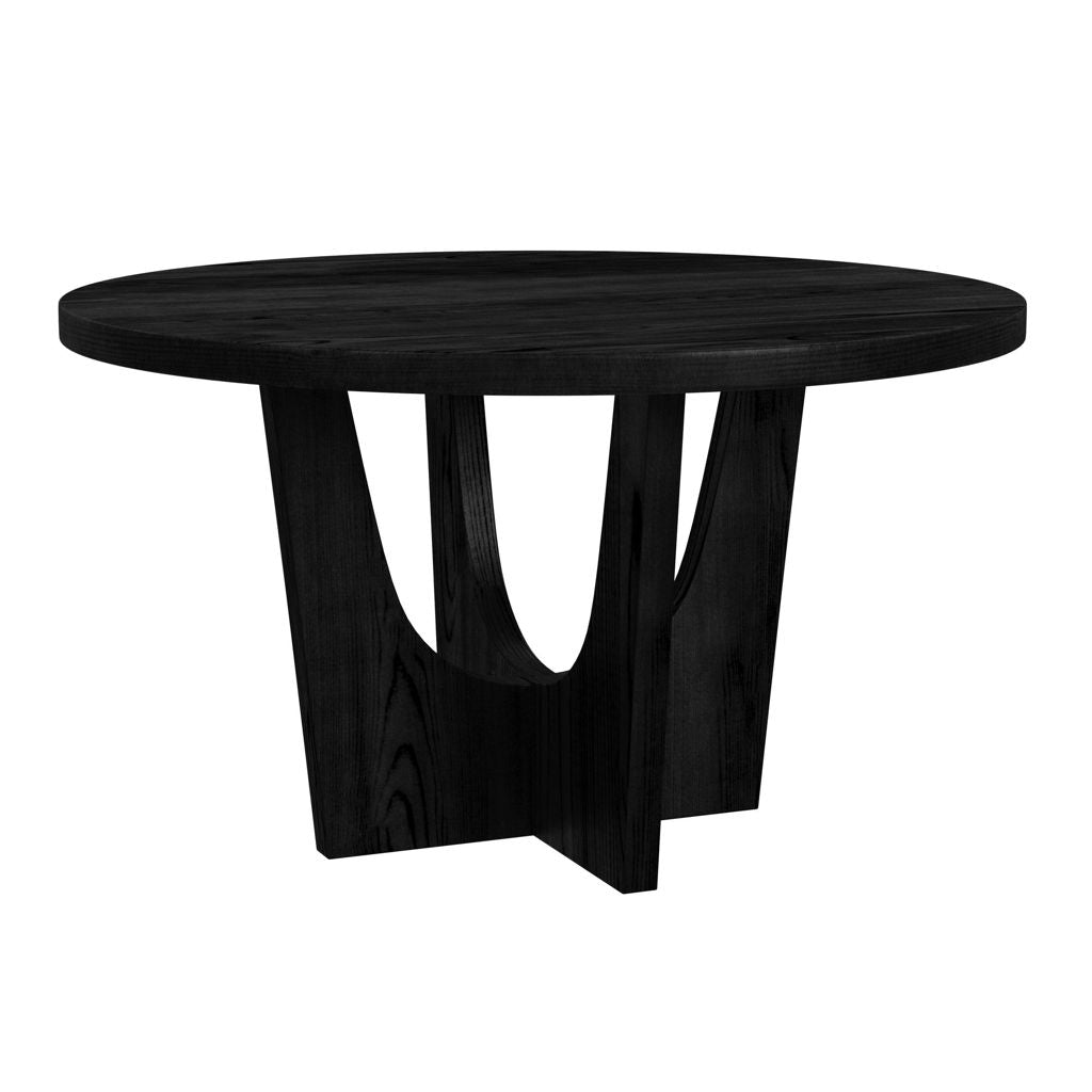 Oregon - Round Table With Wood Top