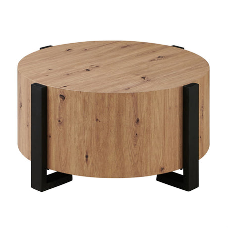 Darcie - Faux Wood Round Table