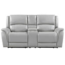 Alexandria - Power Reclining Console Loveseat