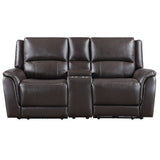 Alexandria - Power Reclining Console Loveseat