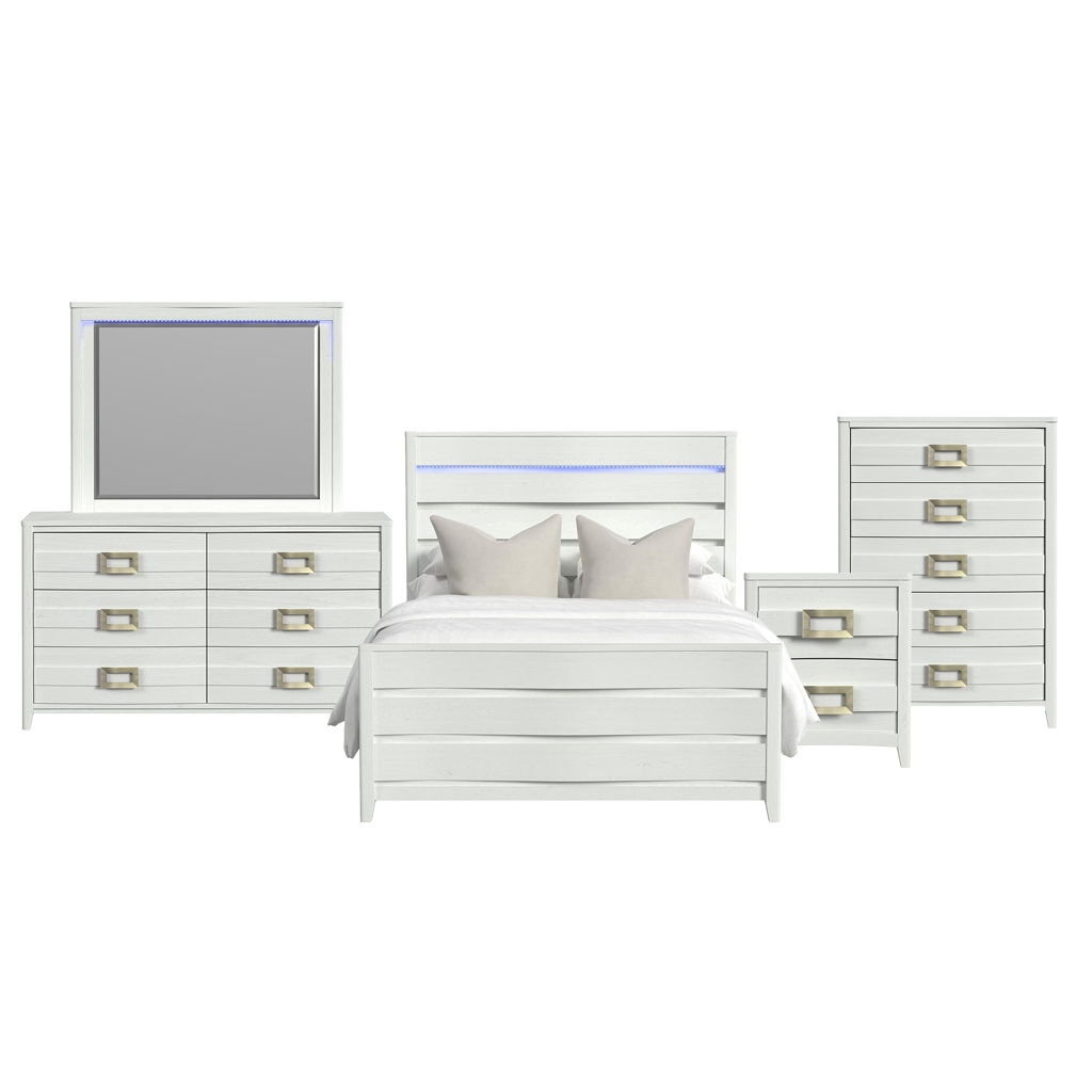 Tobias - Bedroom Set With LED