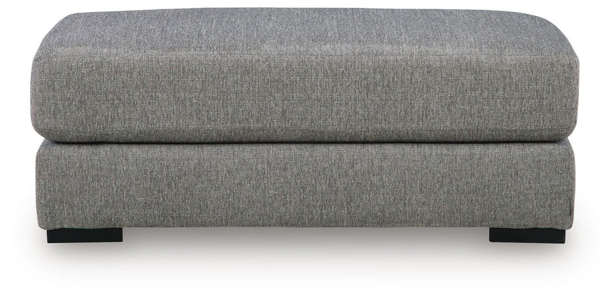 Creston Heights - Oversized Accent Ottoman - Smolder