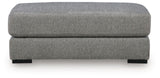Creston Heights - Oversized Accent Ottoman - Smolder