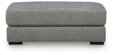 Creston Heights - Oversized Accent Ottoman - Smolder