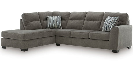 HARRISON Gray 117" x 88" Sectional