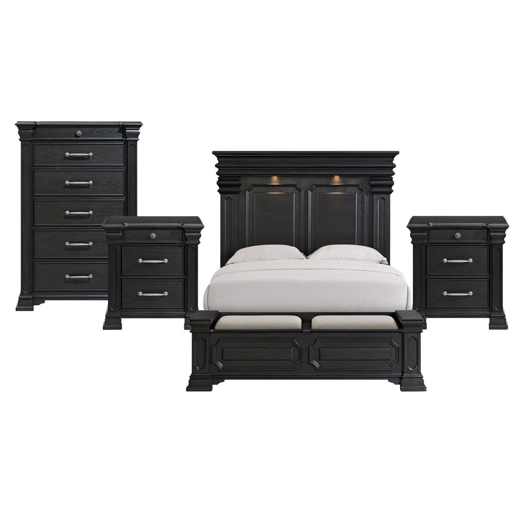 Kings Court - Storage Bedroom Set