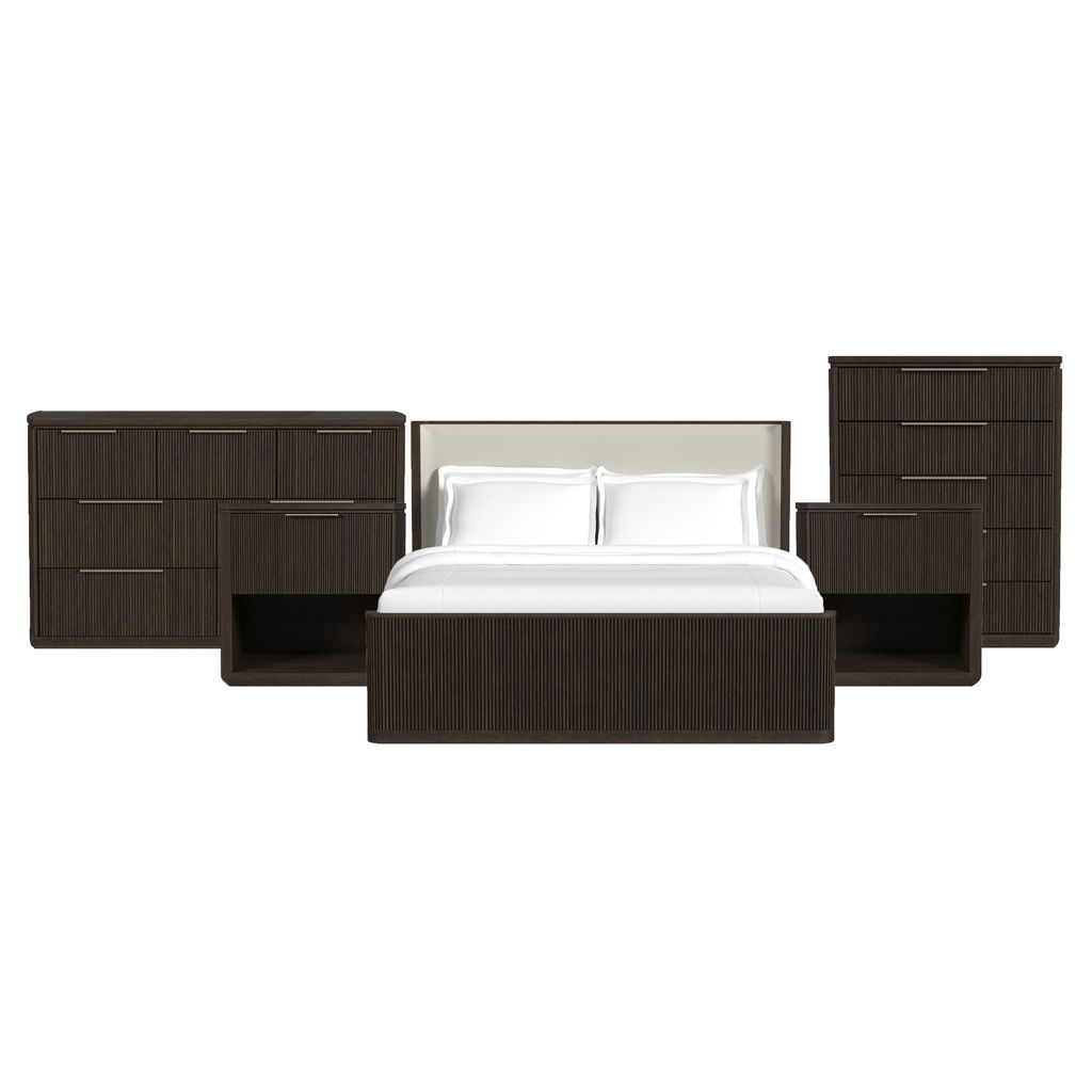Sylvie - Bedroom Set With Upholstered Bed