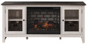 Dorrinson - TV Stand With Fireplace Insert
